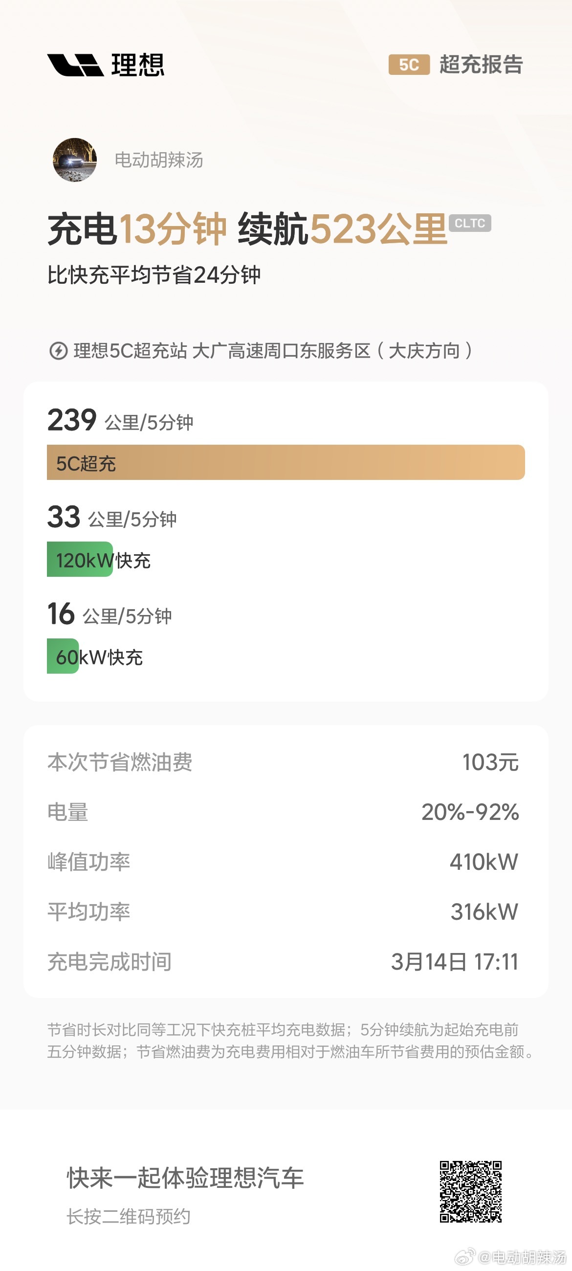 今日份理想i8 充电，感觉也还行！预热不算十分充分…时间是OK的！理想汽车