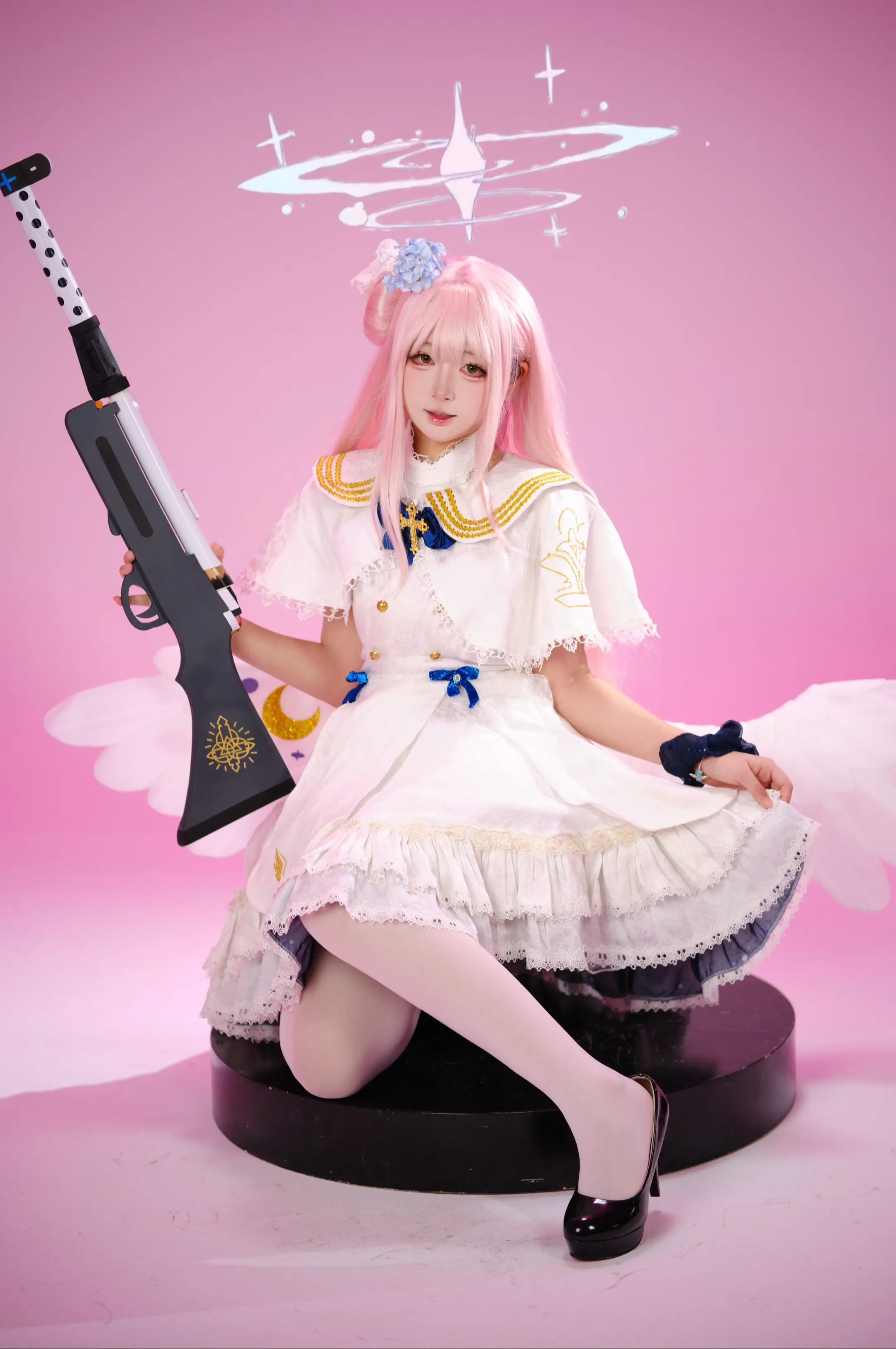 头发越粉，打总力战越狠！mika～