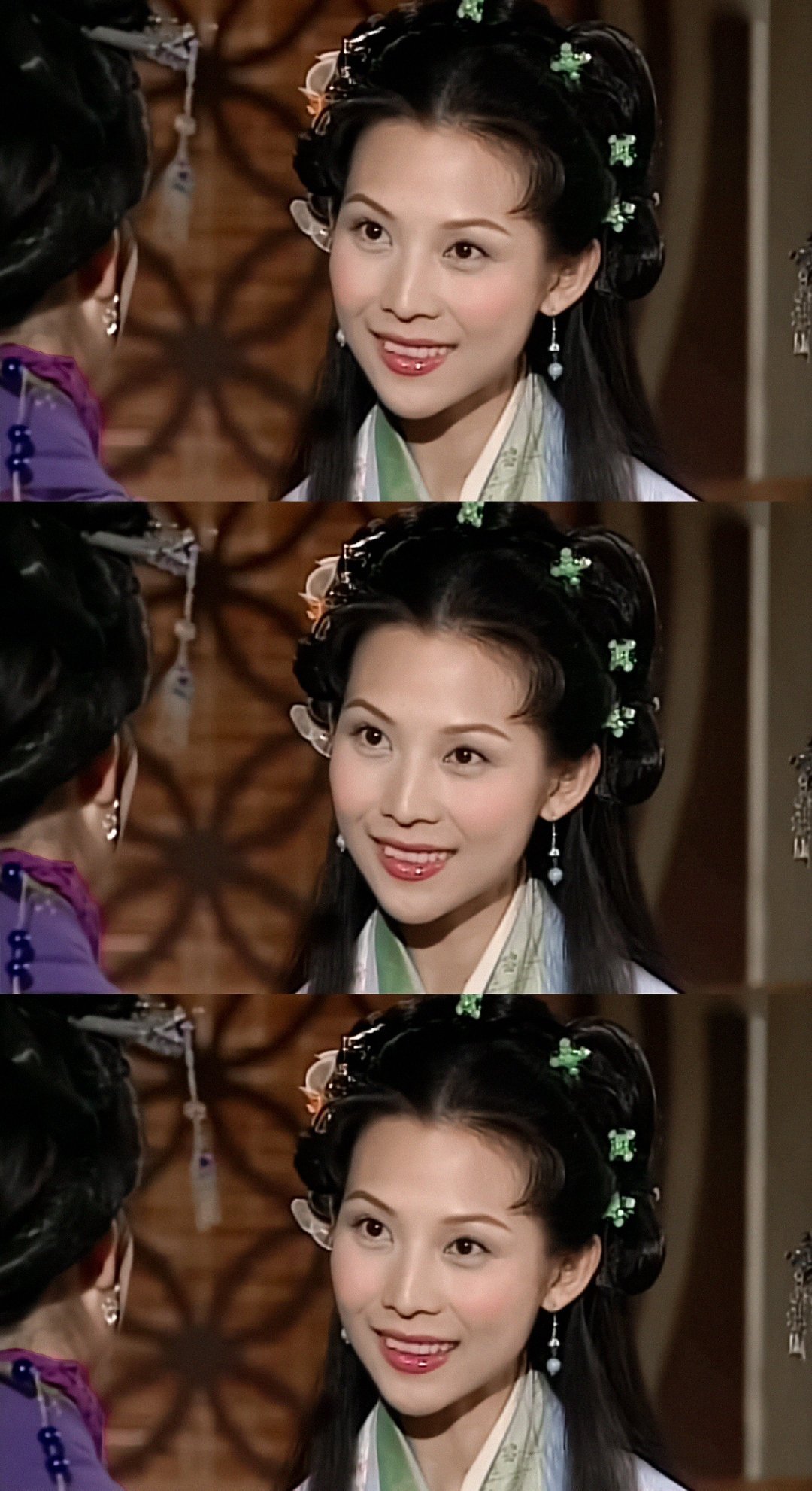 #蔡少芬[超话]#蔡少芬这颜值真的是无敌，明眸皓齿艳若桃李，看起来气血好充足啊 