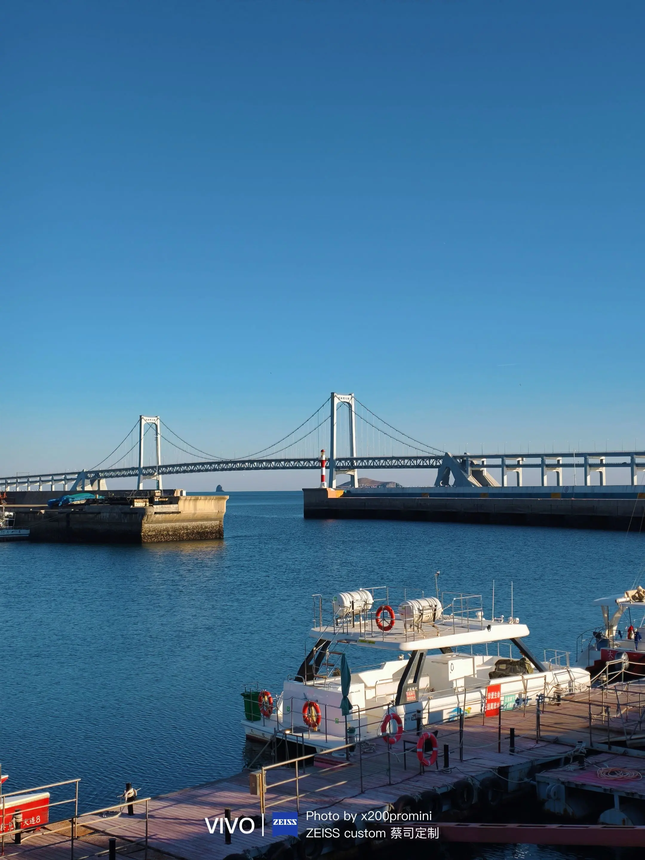 用vivox200promini捕捉。大连冬日的海岸  X200 Pr...