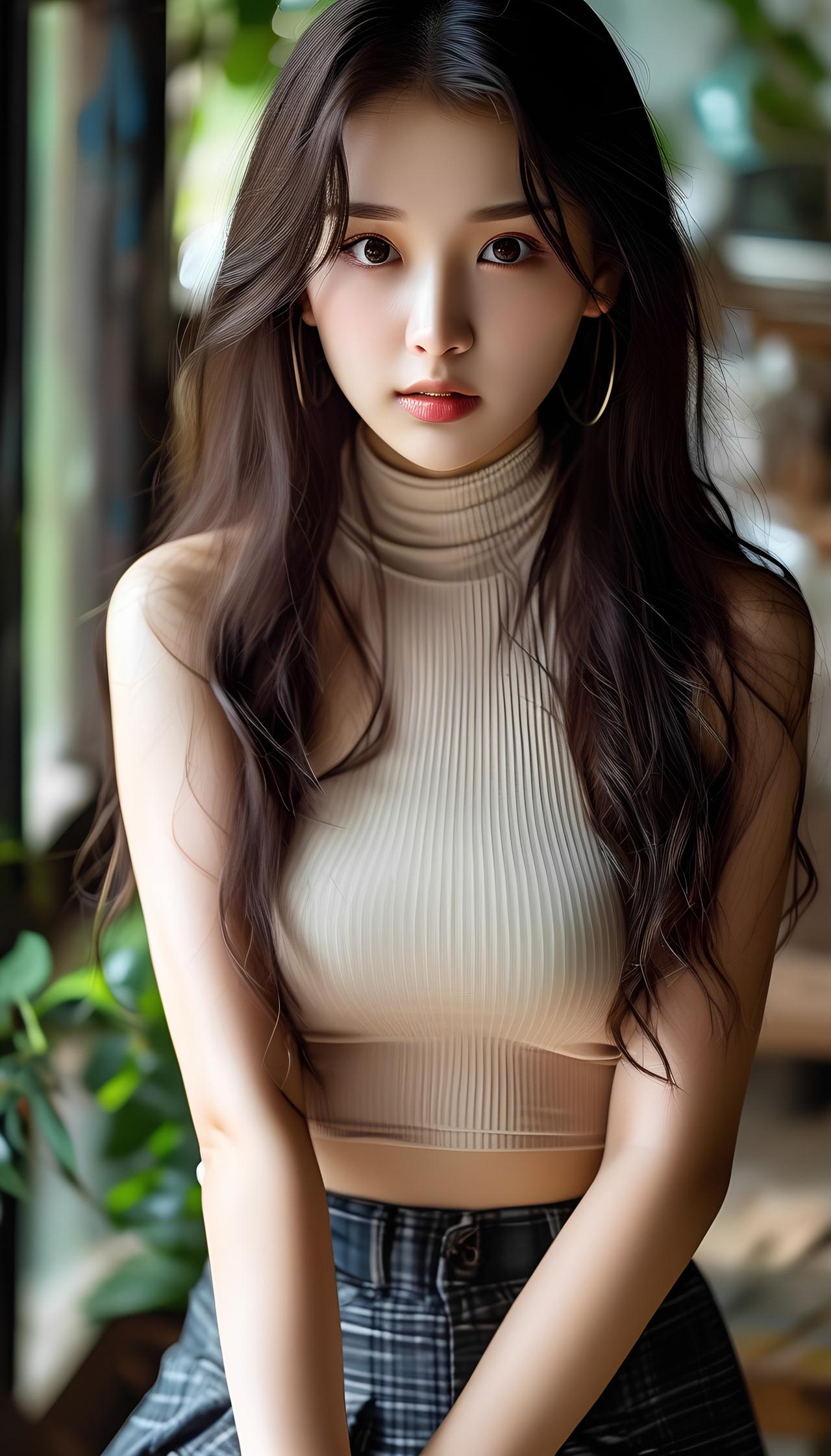 #清纯甜美