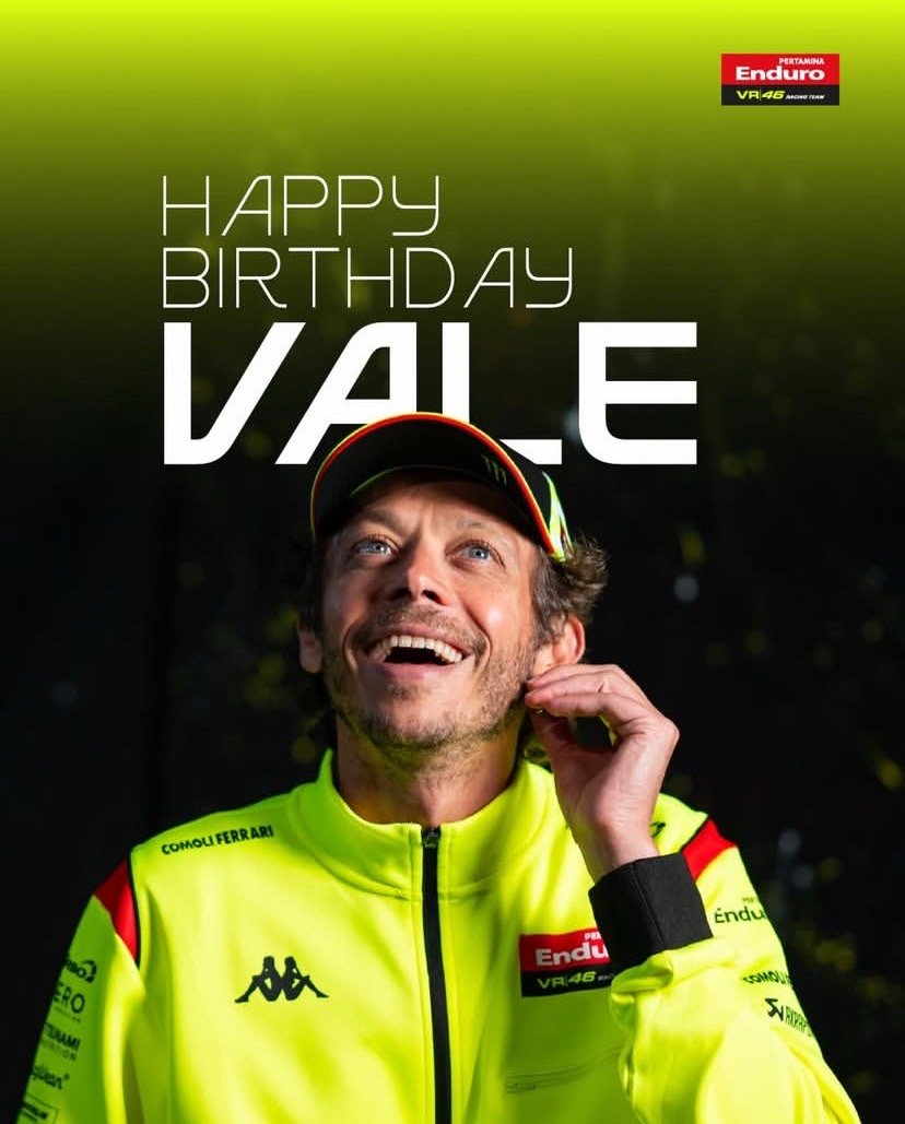 VR46[超话] 羅斯47歲生日快樂🎂🇮🇹 