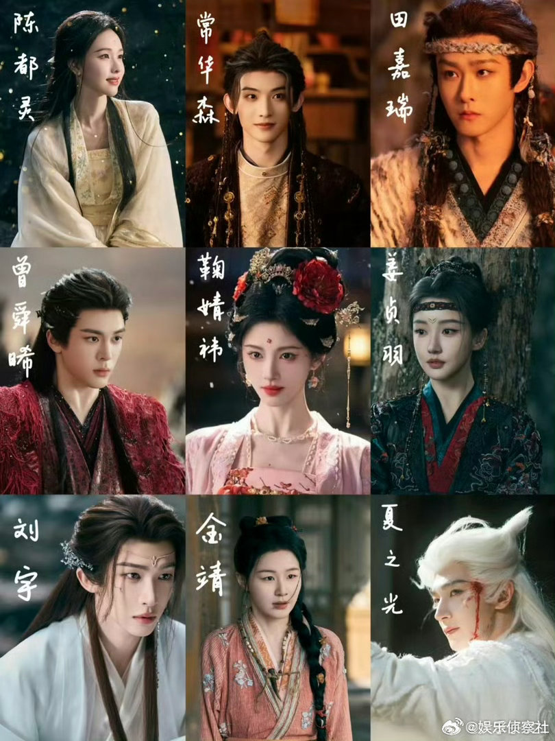 月鳞绮纪多久播啊？想看鞠婧祎、陈都灵、曾舜晞、田嘉瑞啊～ 