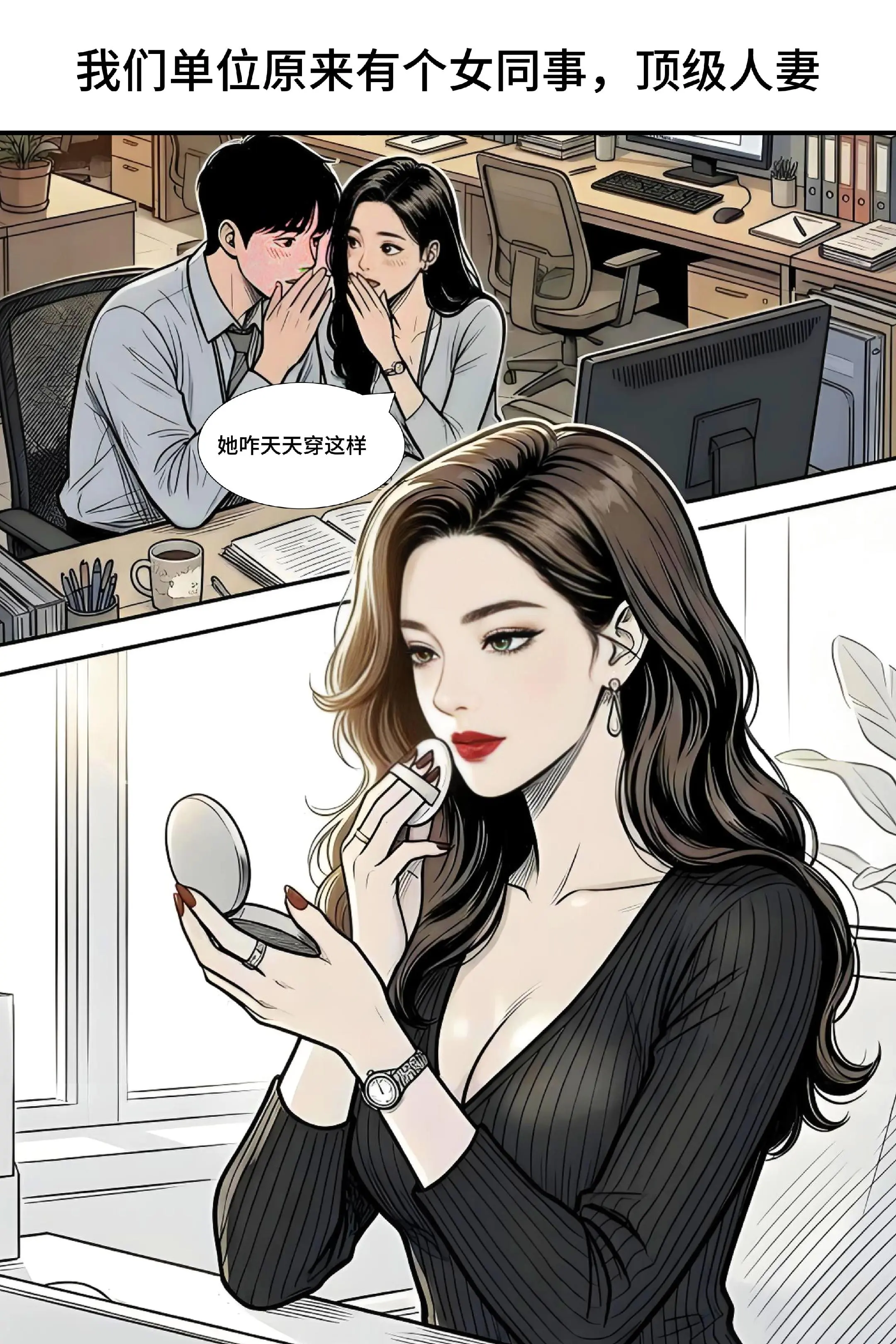 “家贫但妻美”