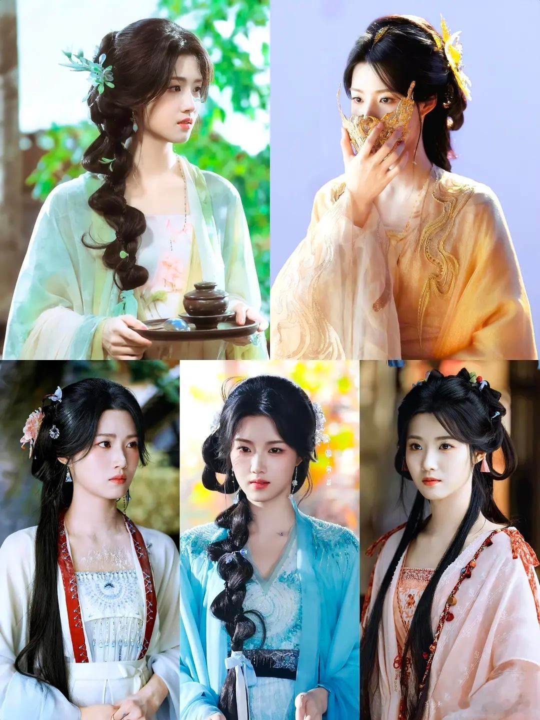 永夜星河 长月烬明 入青云 你觉得哪部剧的造型更好