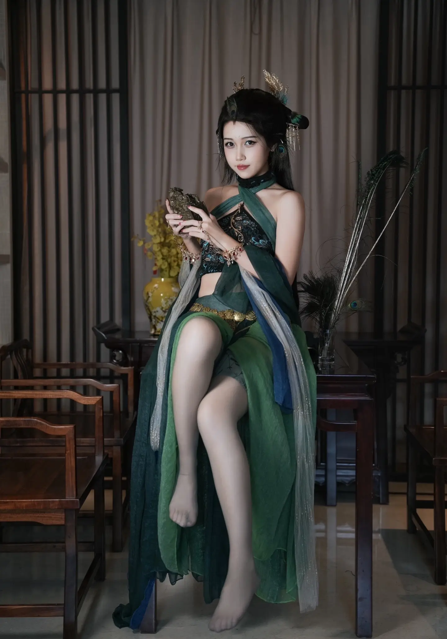 孔雀公主。