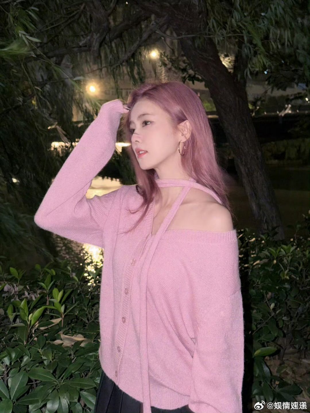 白鹿提醒粉丝染发慎重白鹿提醒粉丝 白鹿真好 ​​​