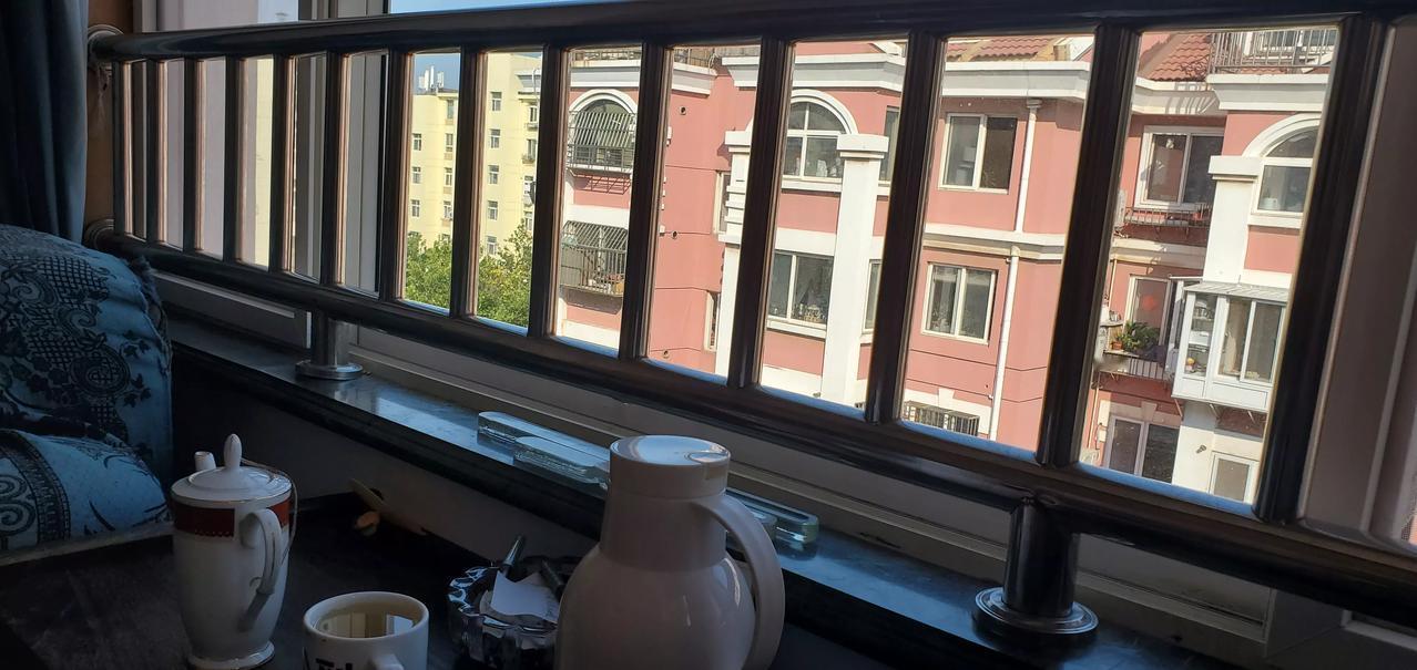 窗外

每人都有窗外，
但窗外
一定是自己的。
连同刚刚
醒来的午后……

人影