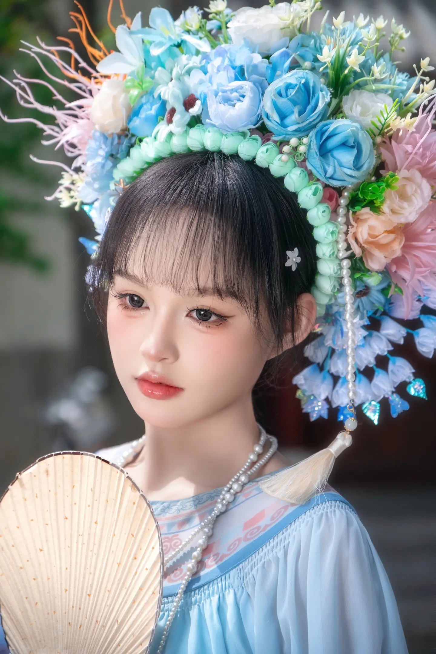 今生簪花 世世漂亮”在大理赶了一个簪花末班车~