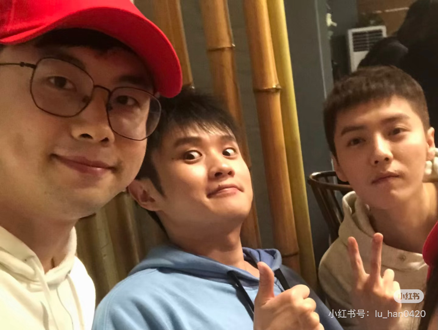 没见过的五哈合照 