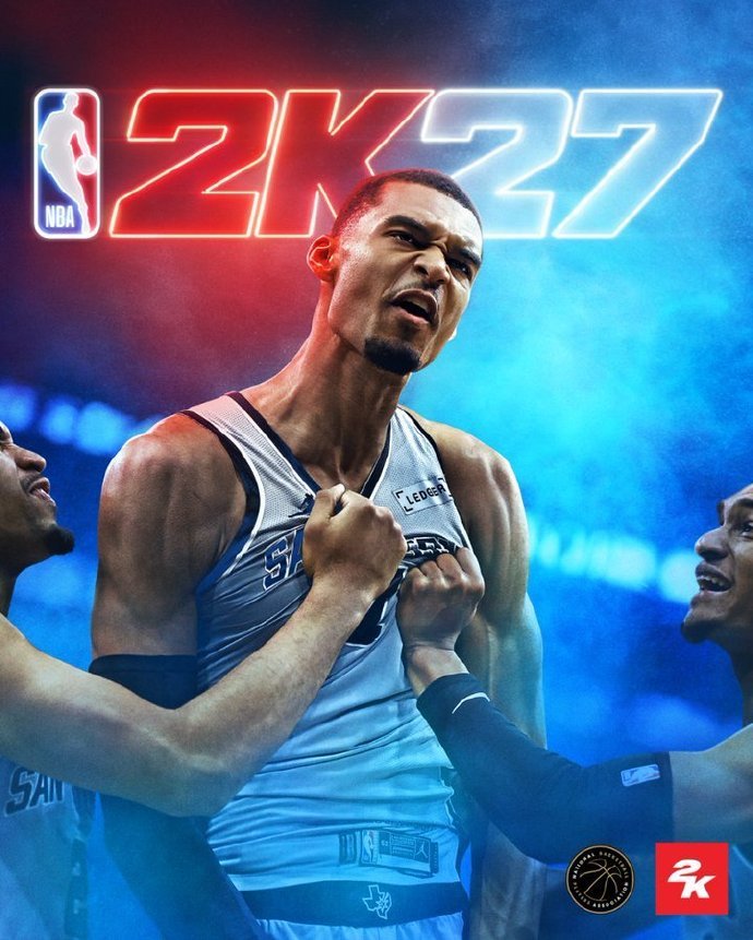 2K27的能力值前十球员已经锁定（排名未知）：文班亚马，亚历山大，约基奇，字母哥