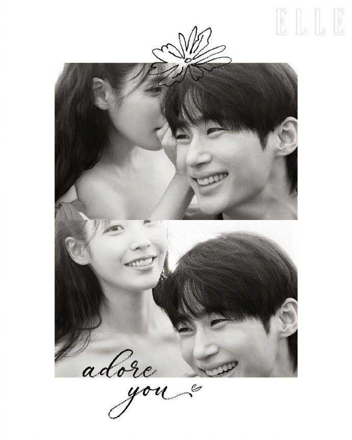 IU 李知恩 × 边佑锡  ELLE Korea 四月刊Special Edit