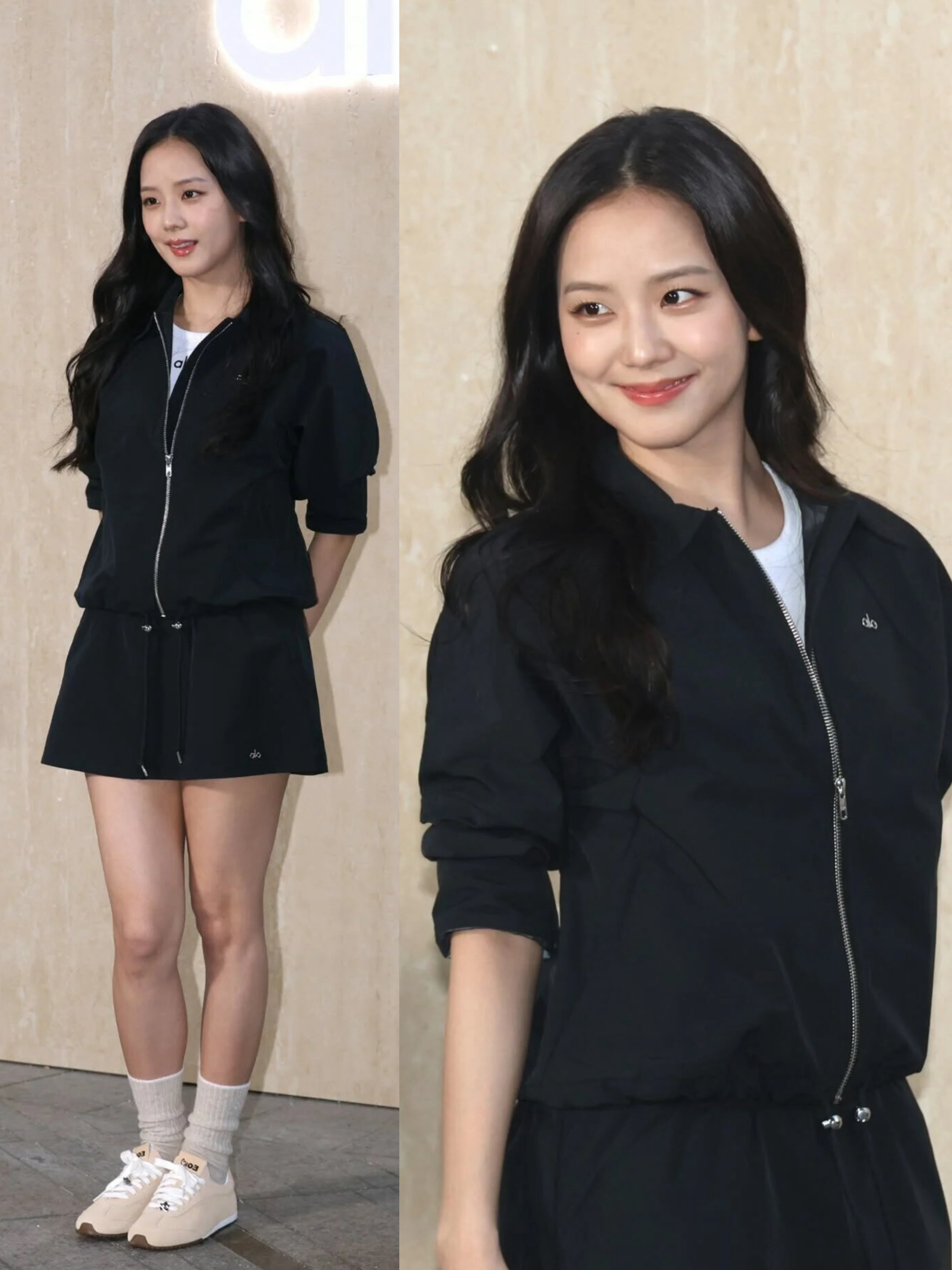 Jisoo 奚梦瑶 stellamaxwell今日香港alo活动造型！ ​​​