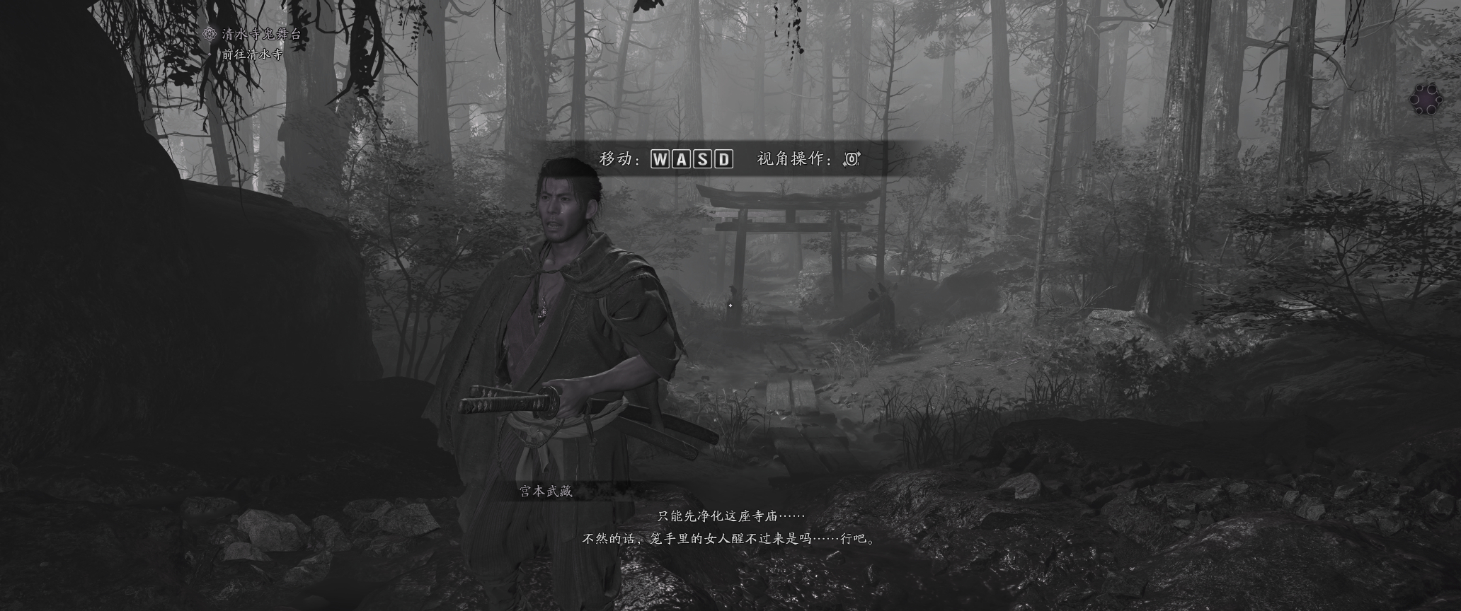 为什么我《鬼武者》的游戏画面那么灰🤔，我看别人都是彩色的。 ​​​