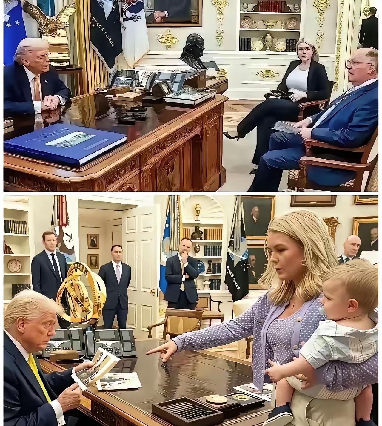 特朗普也就吹牛厉害， 在工厂视察还能和工人吵起来，总统伸出中指让人嘲笑，这种场景