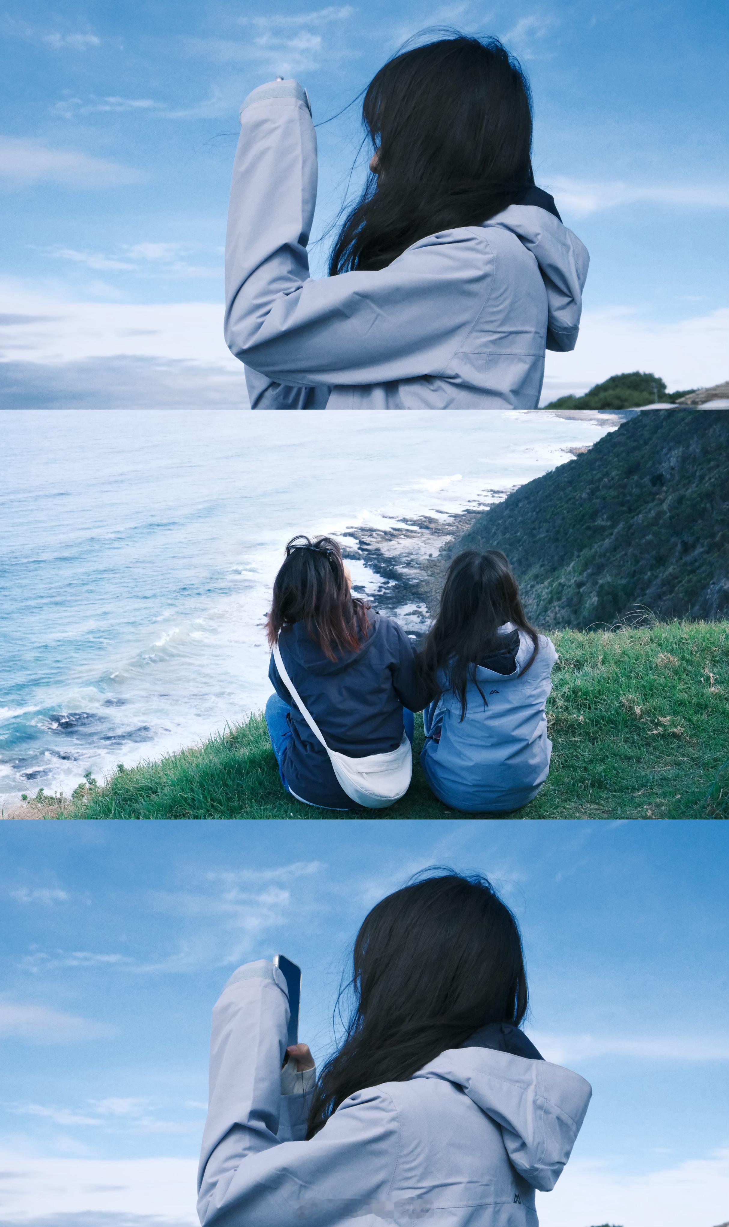 以为是冲锋衣 被风吹成sb的时候才发现是雨衣[加油] ​​​