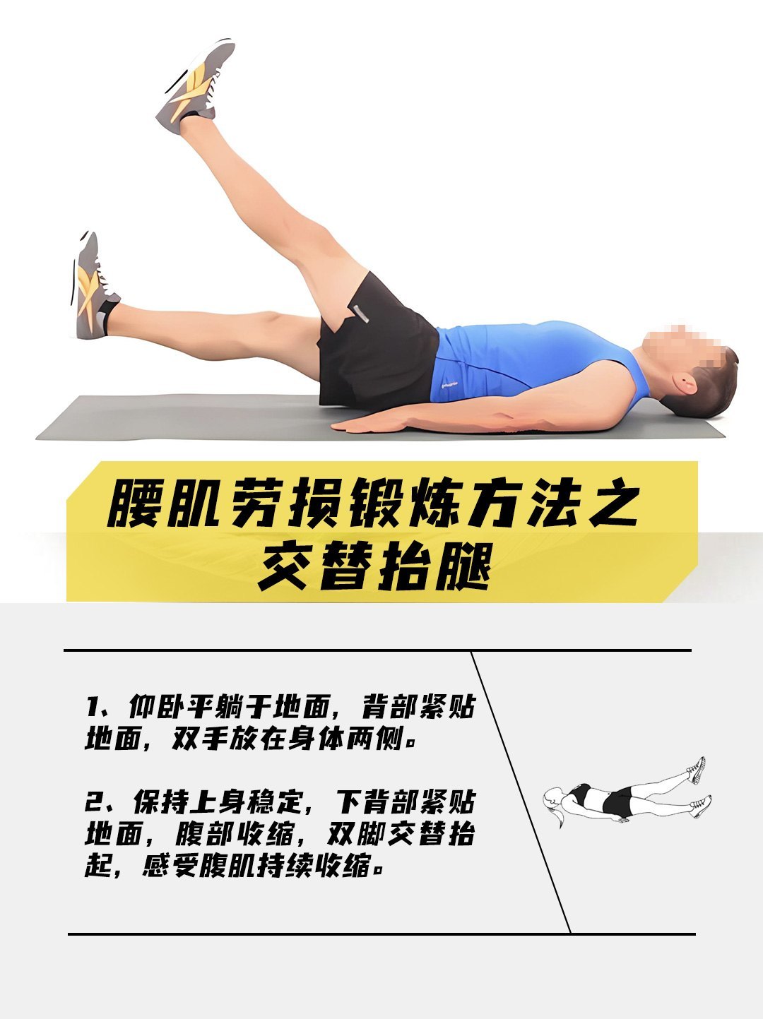 近三分之一职场人有腰肌劳损 腰肌劳损主要是长期不正确的姿势导致的，所以医生就让我