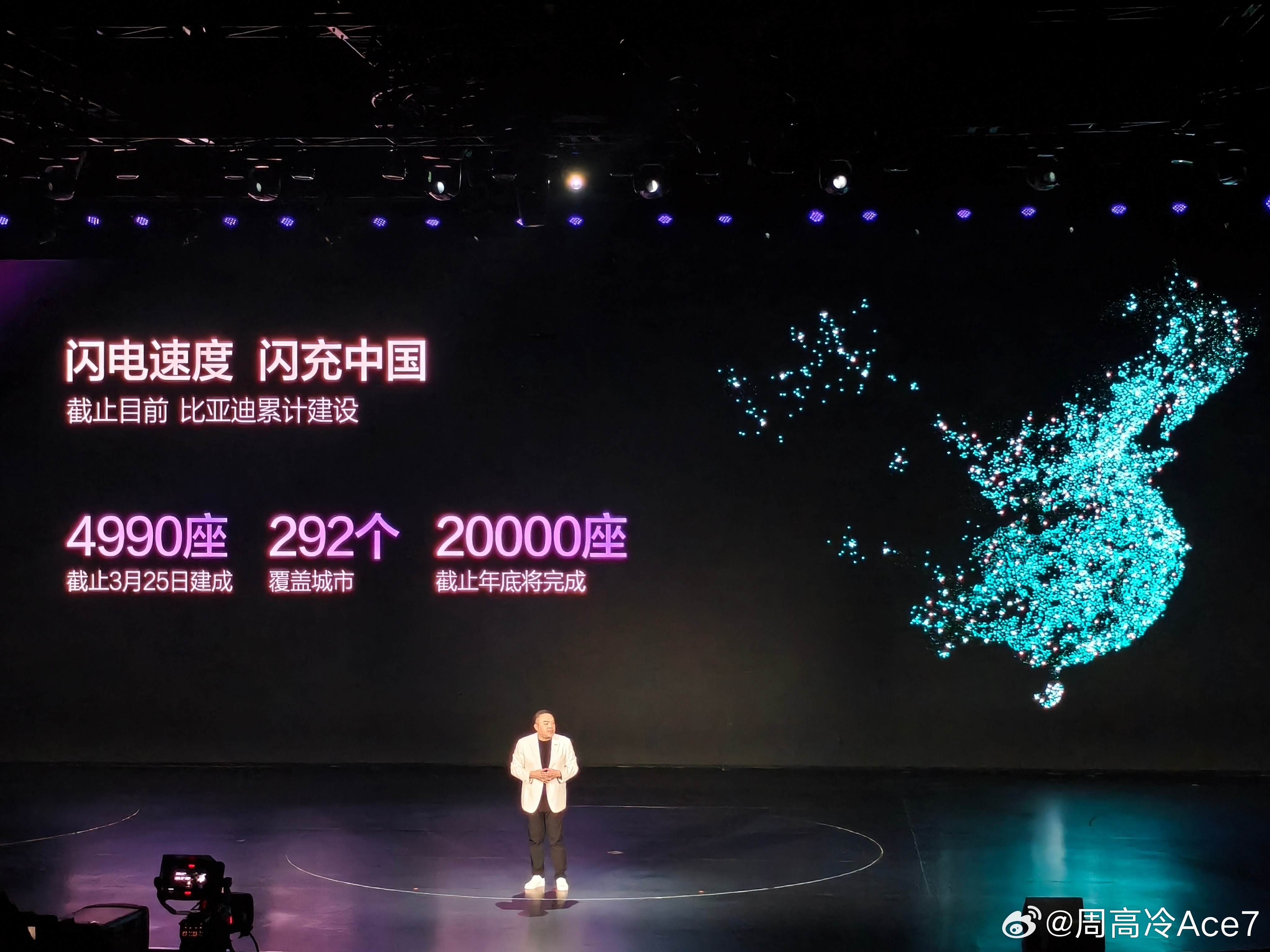 让我看看还有哪个品牌没建超充站比亚迪宋UltraEV上市发布会 深圳·六角大楼