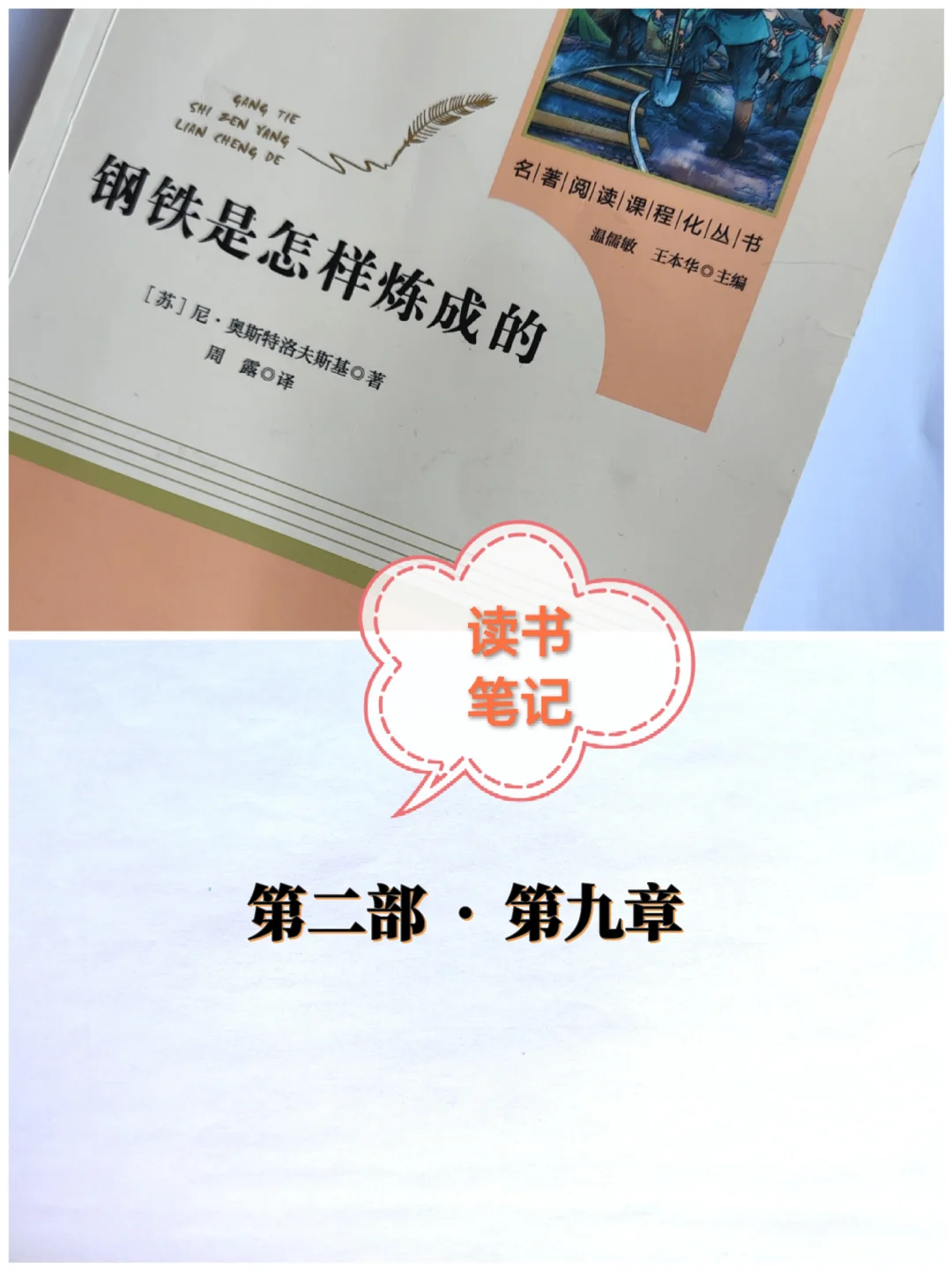 《钢铁是怎样炼成的》笔记：第二部第九章
