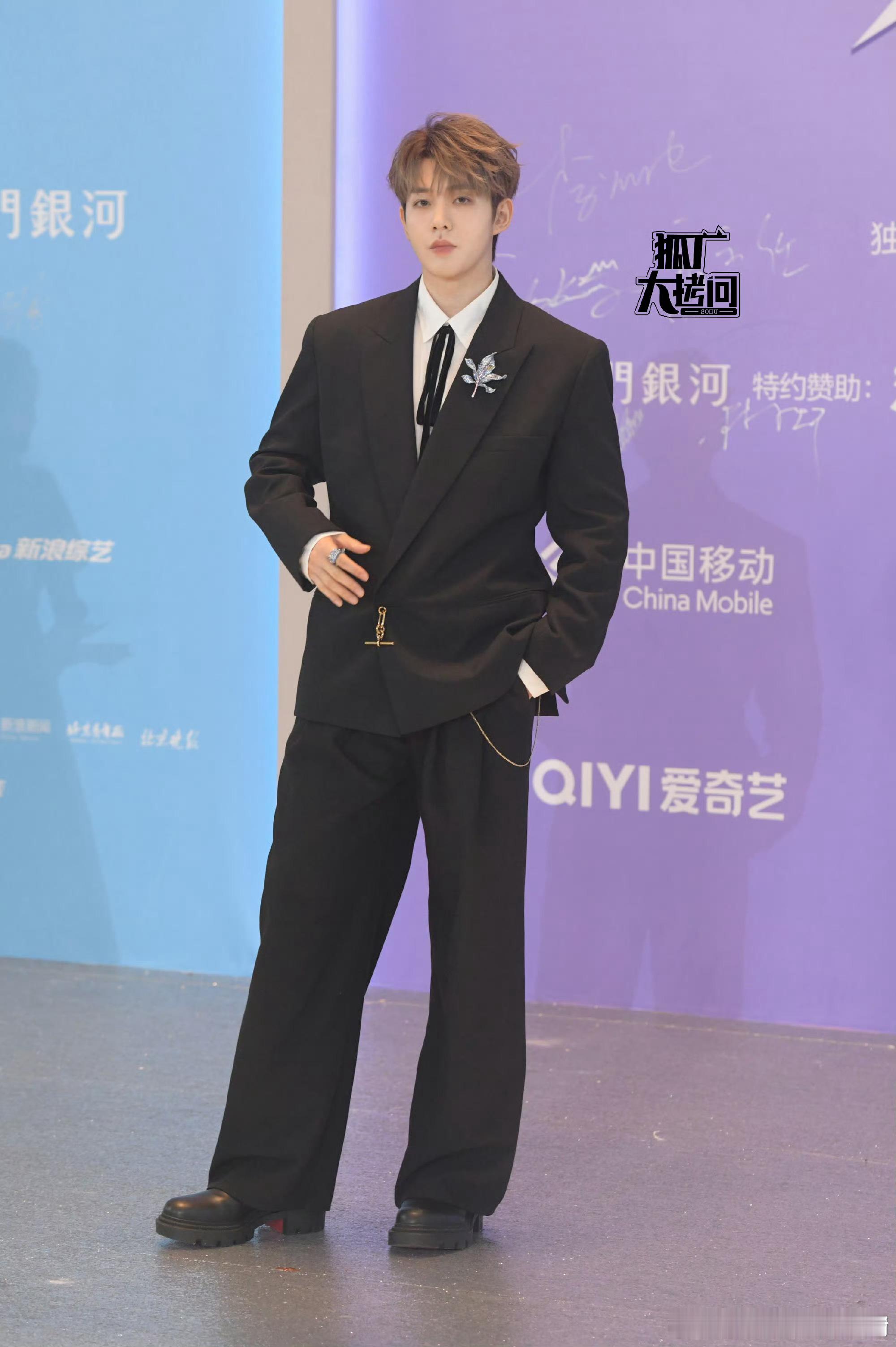 邓为、侯明昊、王安宇红毯生图状态 