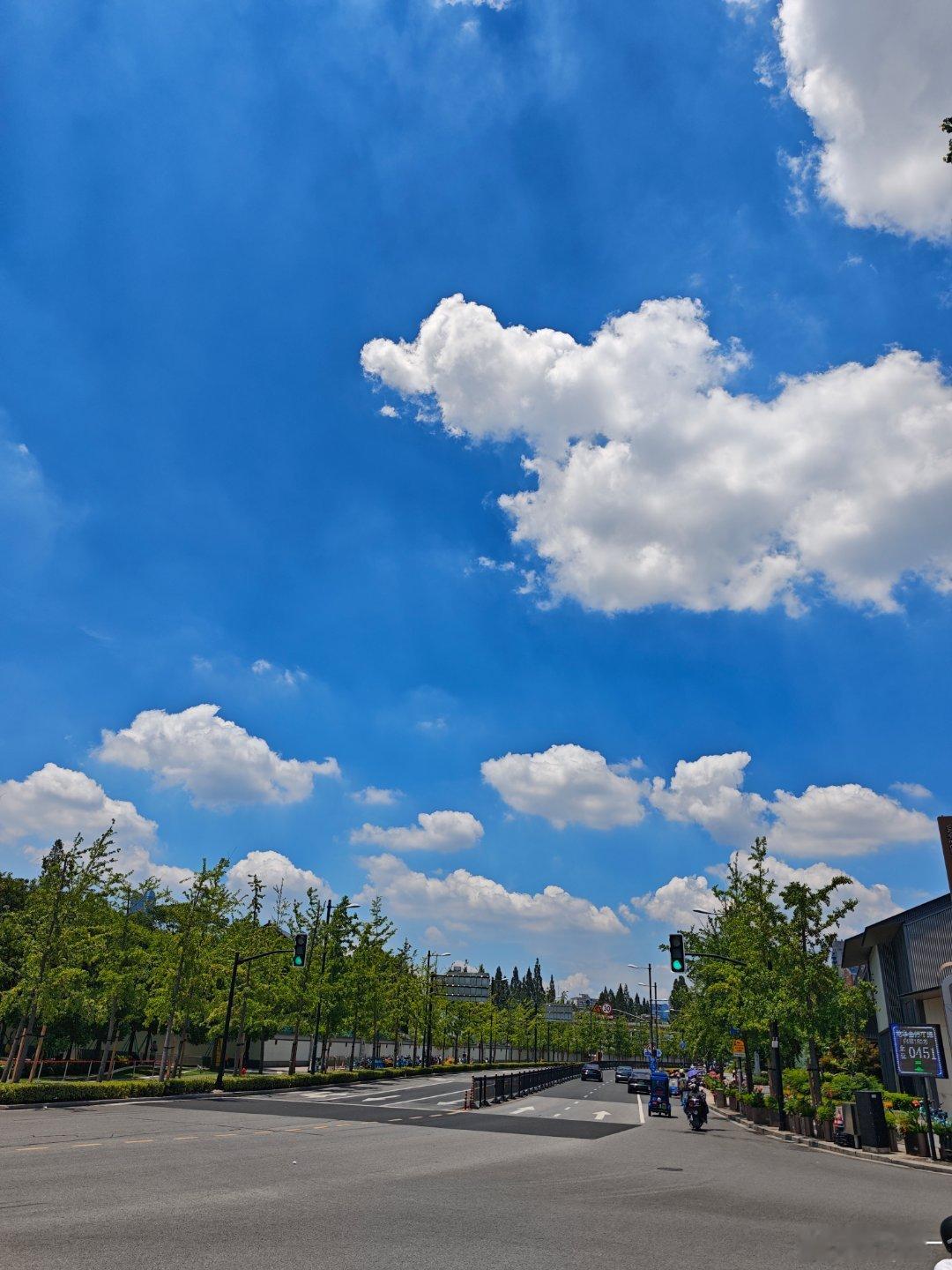 跑步入伏 烈日当空 上海·徐汇滨江龙腾大道