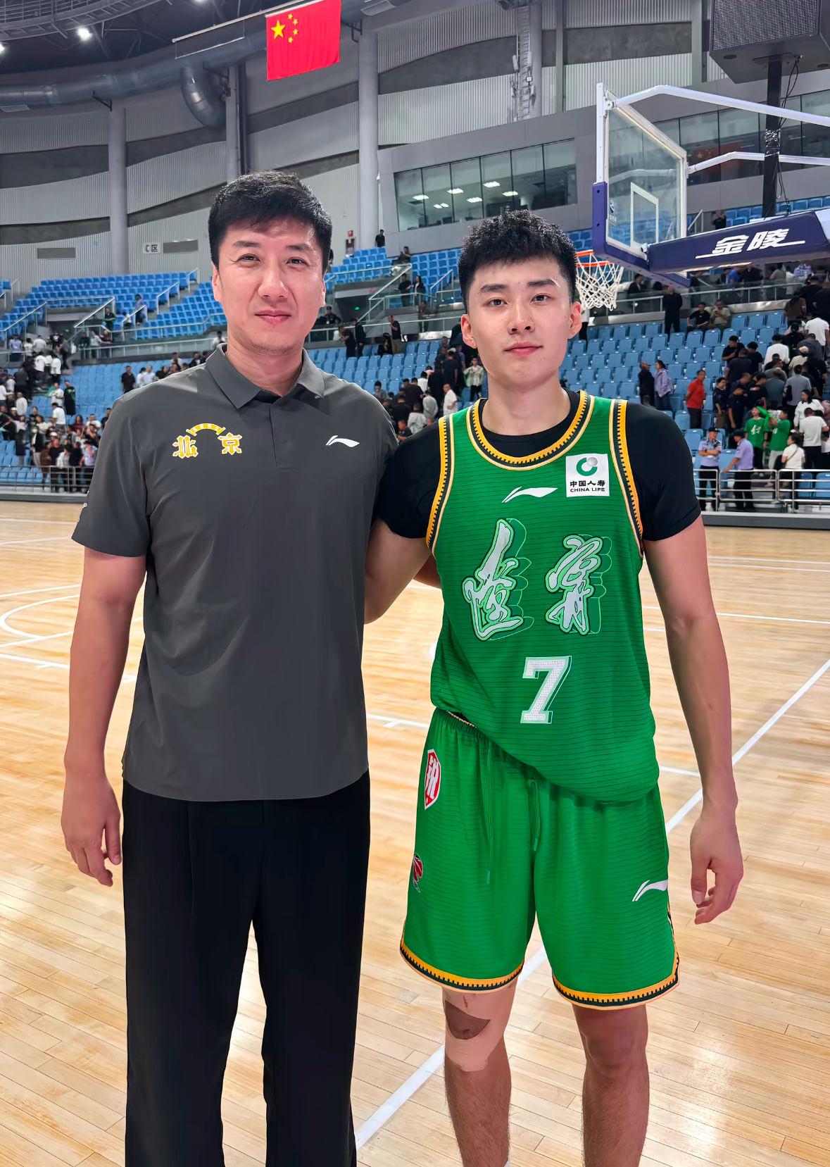 段睿骐更新照片自己和韩硕指导重情重义[赞]辽宁男篮 ​​​