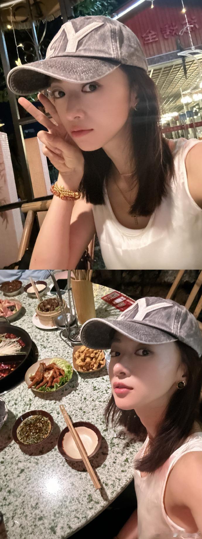 #吴谨言提前过秋##吴谨言都过秋天了#吴谨言都已经穿上皮衣了，姐姐这是提前过秋天