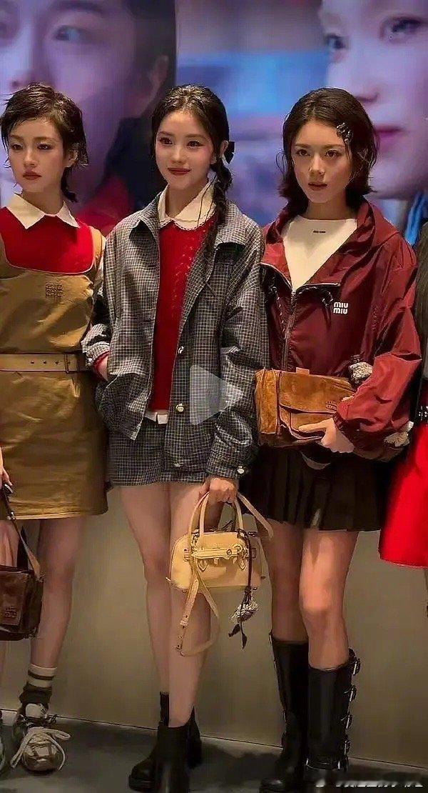 miumiu女孩大合照 这张合照里谁最有星味？ 