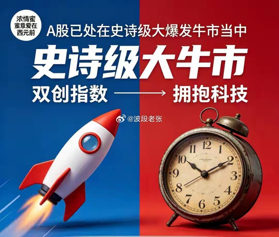 A股已经处在史诗级大爆发牛市当中。只不过人们的观念没转换过来做交易这么多年，我踩