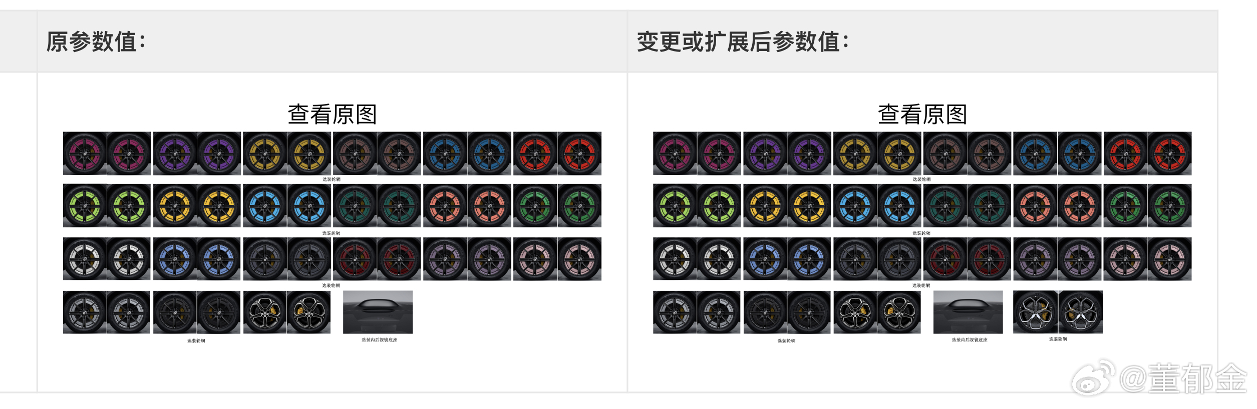 8月工信部小米没有新车或者新配置哦 好像更新了一个 原来的21寸双层锻造梅花轮毂