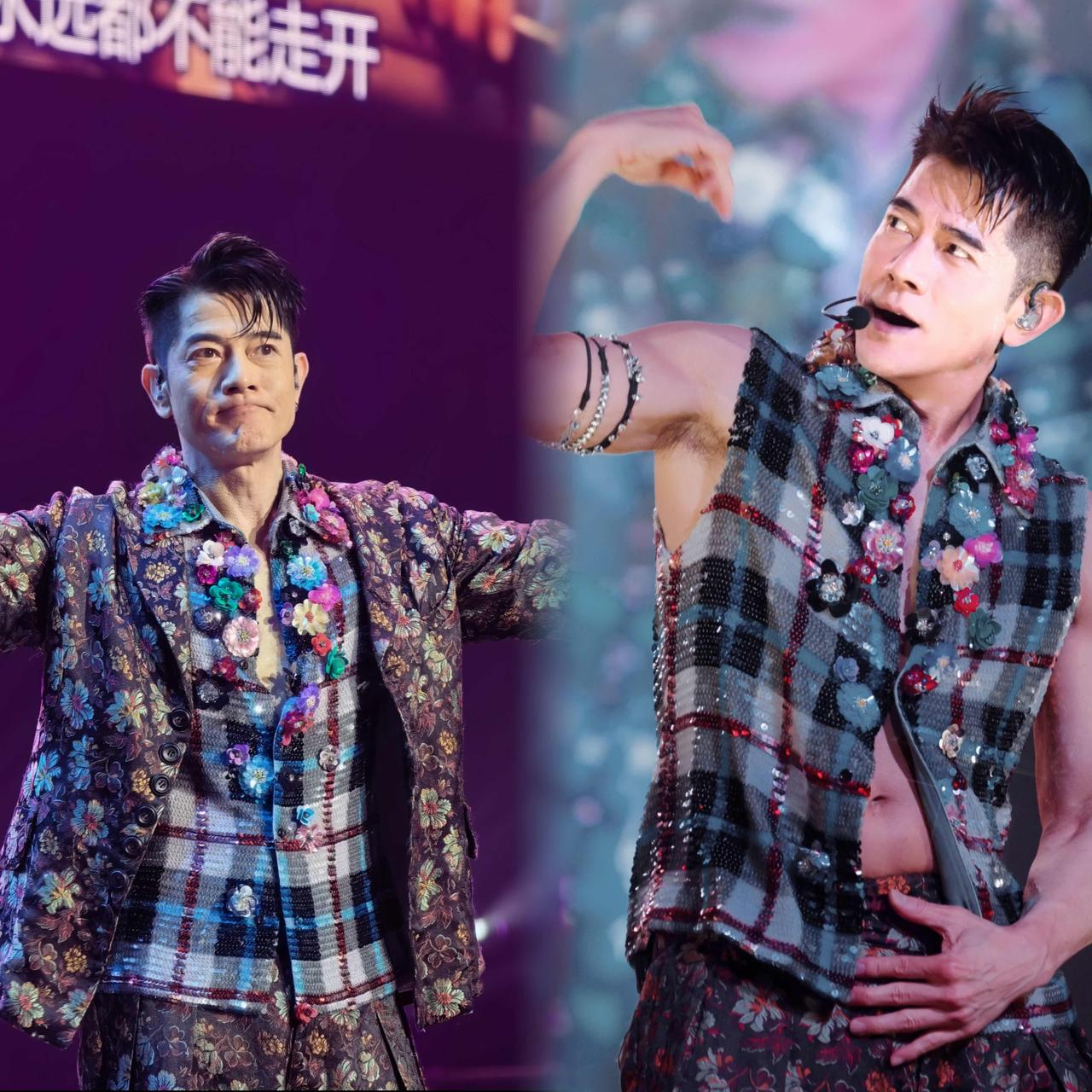 60岁的郭富城，在广州演唱会对着满场观众说了一句全场安静的话：我完全无法接受自己