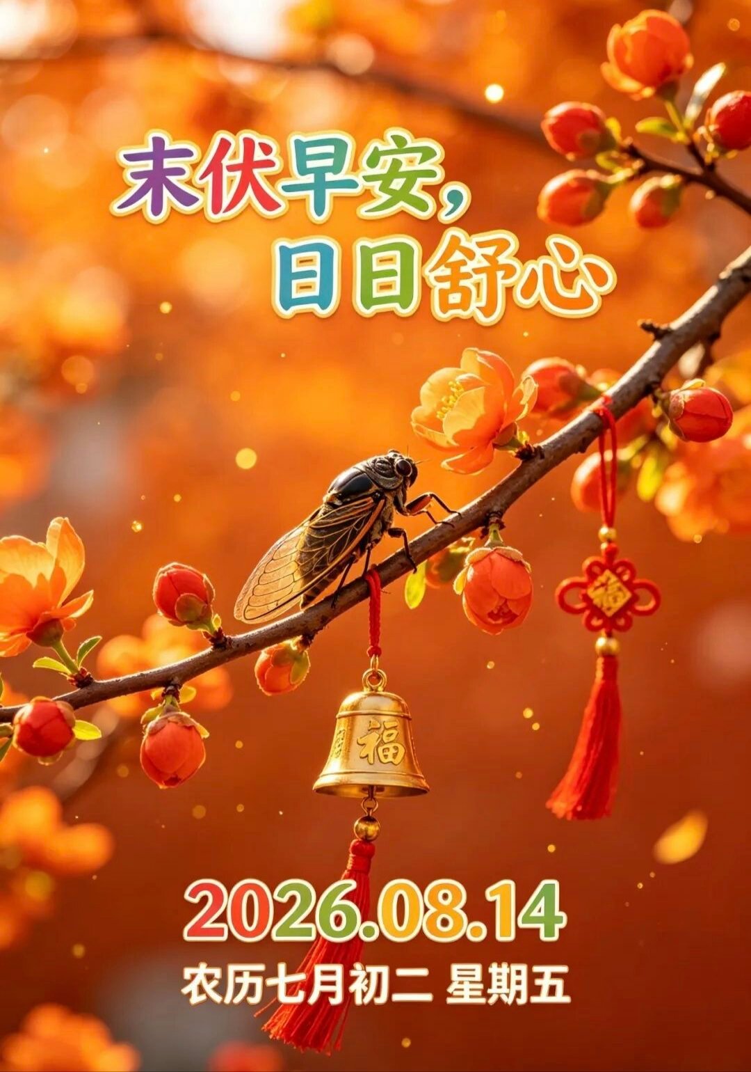 💝🎸身体安稳康健🎺💖☀️²⁰²⁶/8.14.  七月初二🏡💞周五快乐