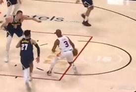 回顾&纪念保罗职业生涯最后一场季后赛，22-23次轮vs掘金G2P1-6保罗持球