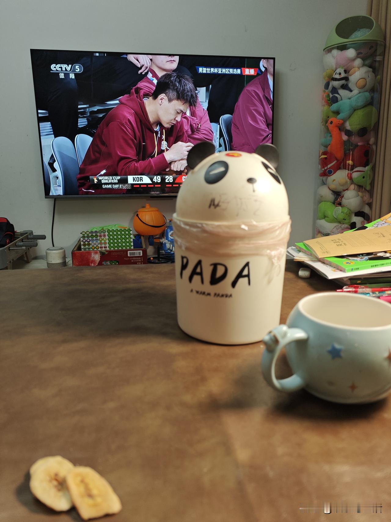 气啊   今晚娃作业都不写了
为了看中国男篮和Han国男篮的比赛
结果打了个76