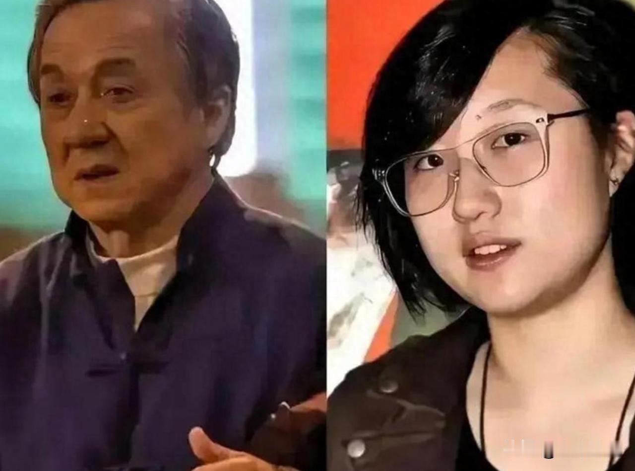 4000万到账了，海报改了18稿，他还是没叫她一声女儿。
最近网上老传成龙和吴卓