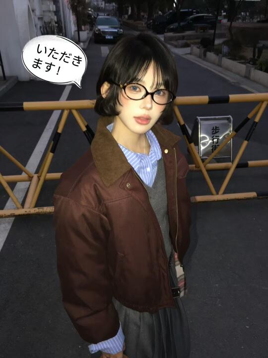 谁懂  剪到了人生日系感短发！！
