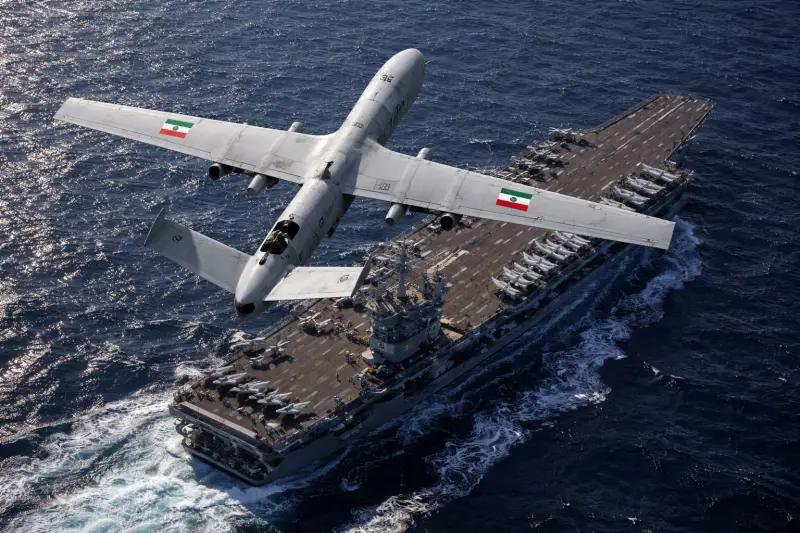 美国动手了！
2月3日，伊朗一架用于监视美国海军的无人机被击落，这是美伊近段时间