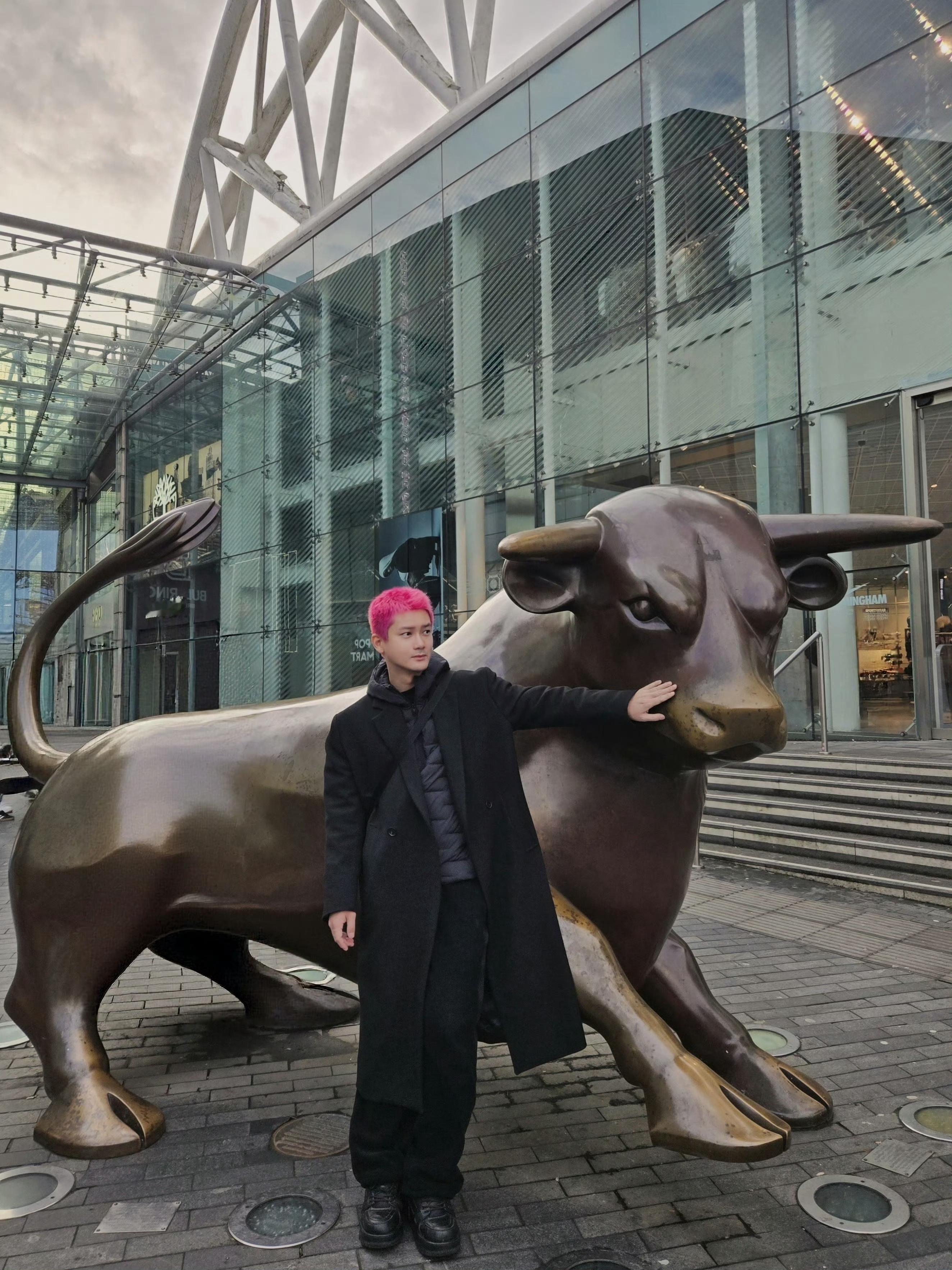 芝士娱乐 周一一大早就看见熊梓淇的新照片太幸福啦火龙果发色狠狠拿捏了㊗️大家新的