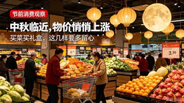 中秋临近物价悄悄上涨，这几样东西多台。