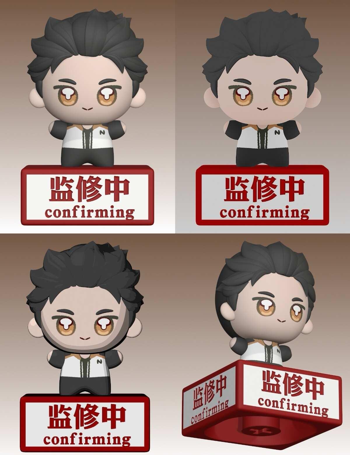 找人做键帽做成这样了可以挂人吗
感觉一个大饼脸，身体也肥肥的，还说是仿努努？
	