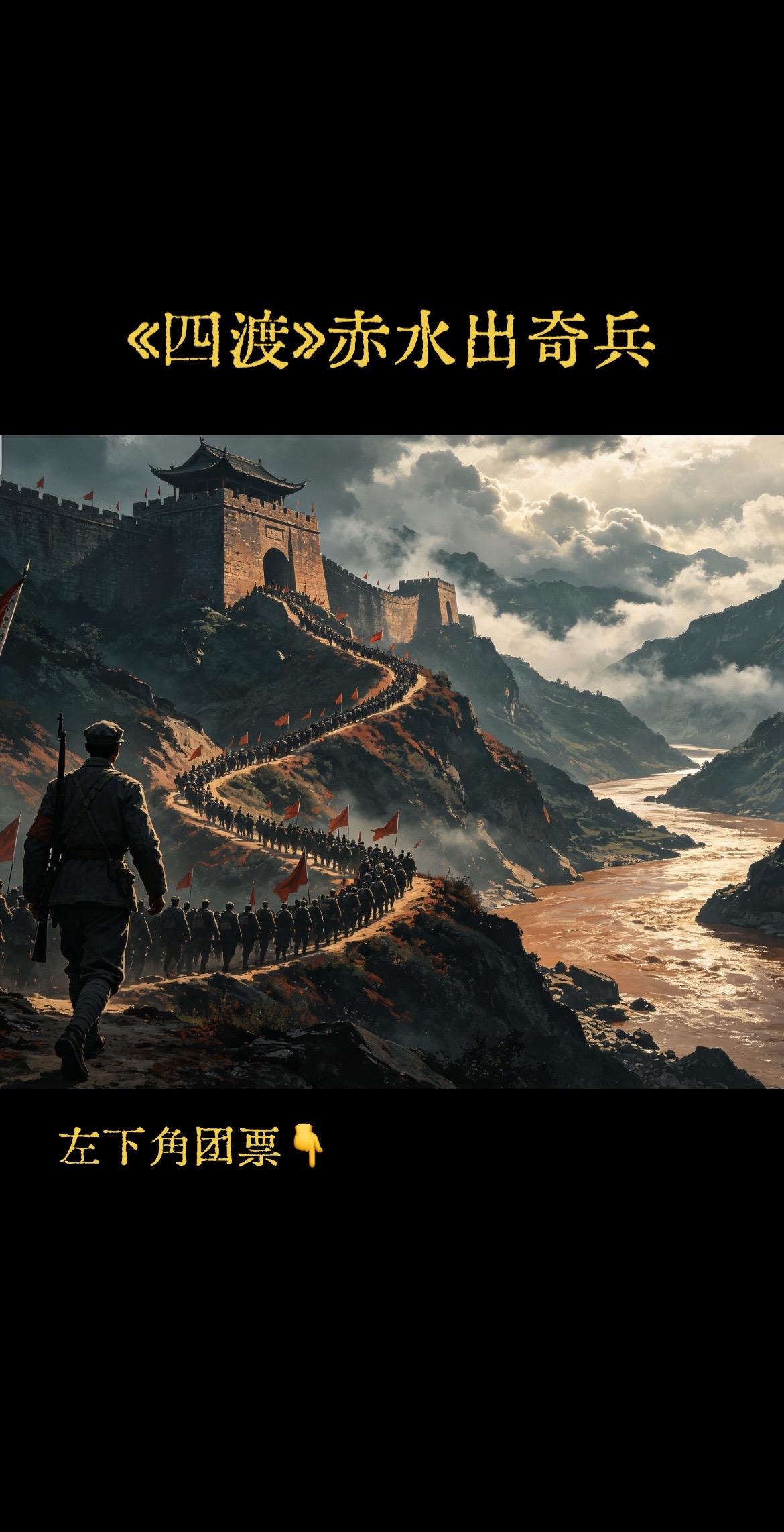 电影🎞️《四渡》弘扬爱国主义教育 战争历史故事 热爱祖国铭记历史 历史民族英雄