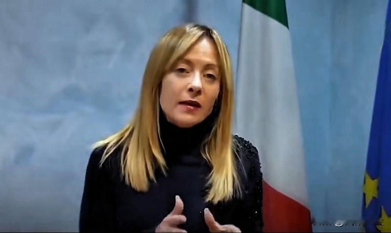 意大利总理梅洛妮表示:“今天我们通过新措施,在移民压力过大或安全受威胁时，可阻止