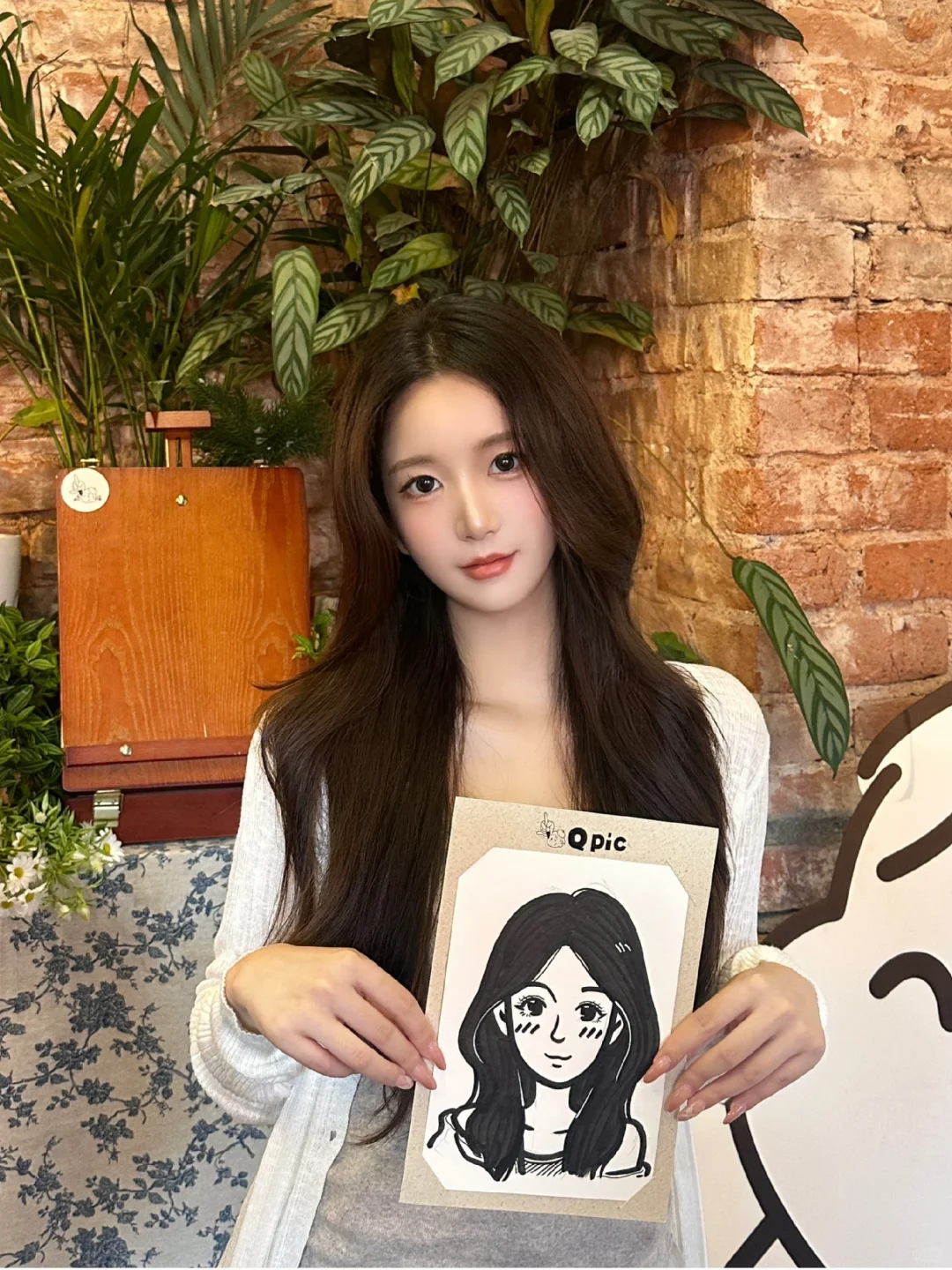 青岛Opic小画🎨碰到手绘头像店就走不动道