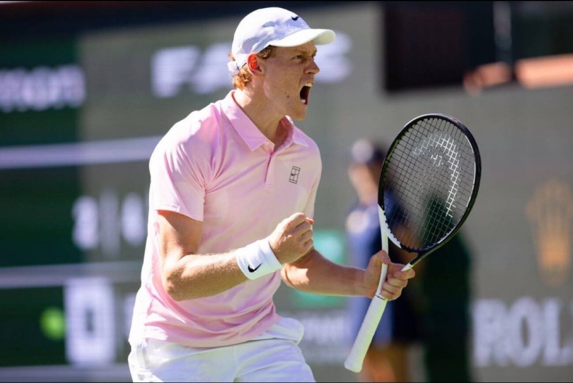 辛纳首夺印第安维尔斯冠军辛纳6站硬地大师赛全夺冠 辛纳 7-6（6）、 7-6（