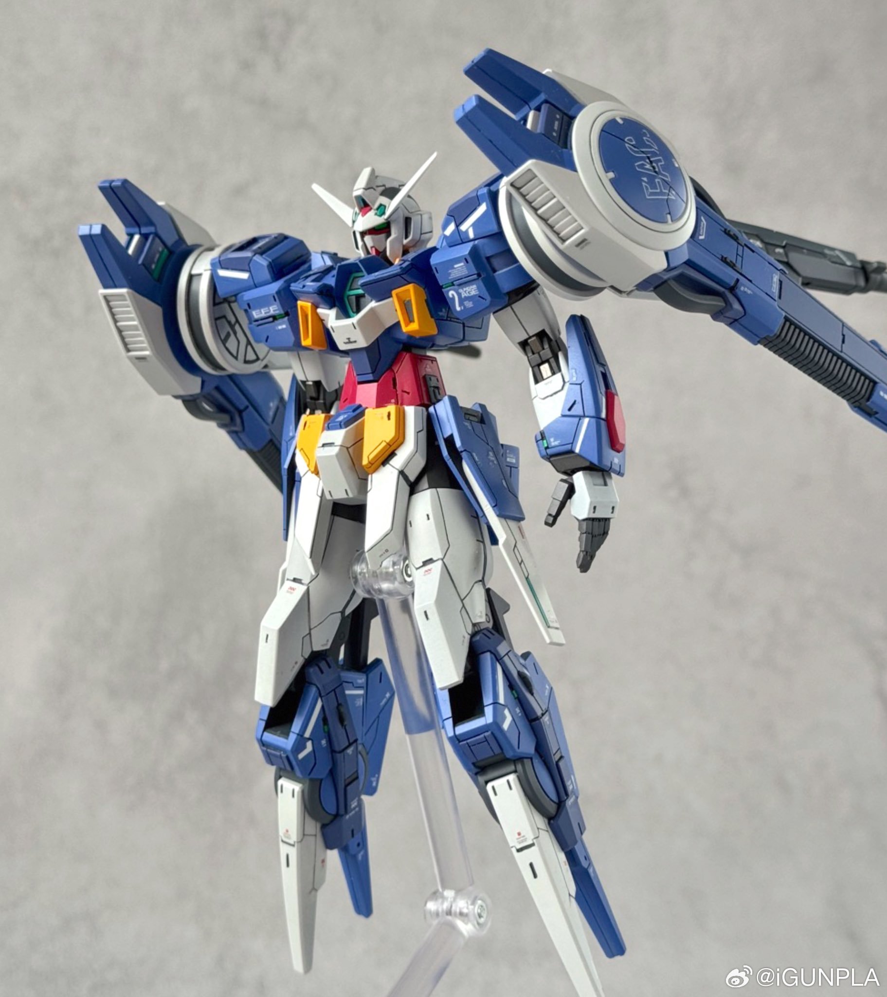 HG AGE-2月神型（by tom）高达模型高达模型