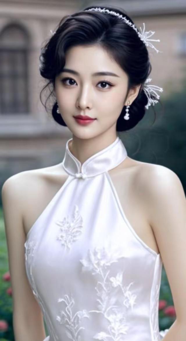 优雅复古新娘