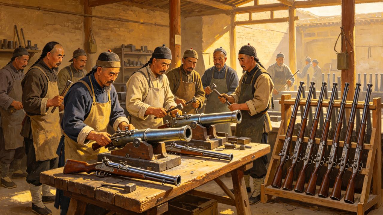 左宗棠收复新疆的军工遗憾：早已造得出加特林，却没能传承百年

收复新疆时期，晚清