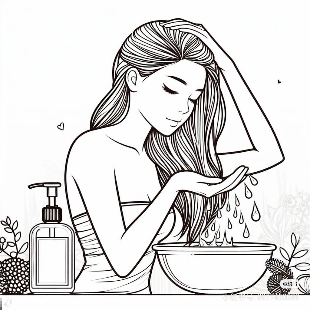 以前洗头就是洗发水搓两下冲掉，难怪头发越洗越油！试了网上那个洗头公式，先梳顺再洗