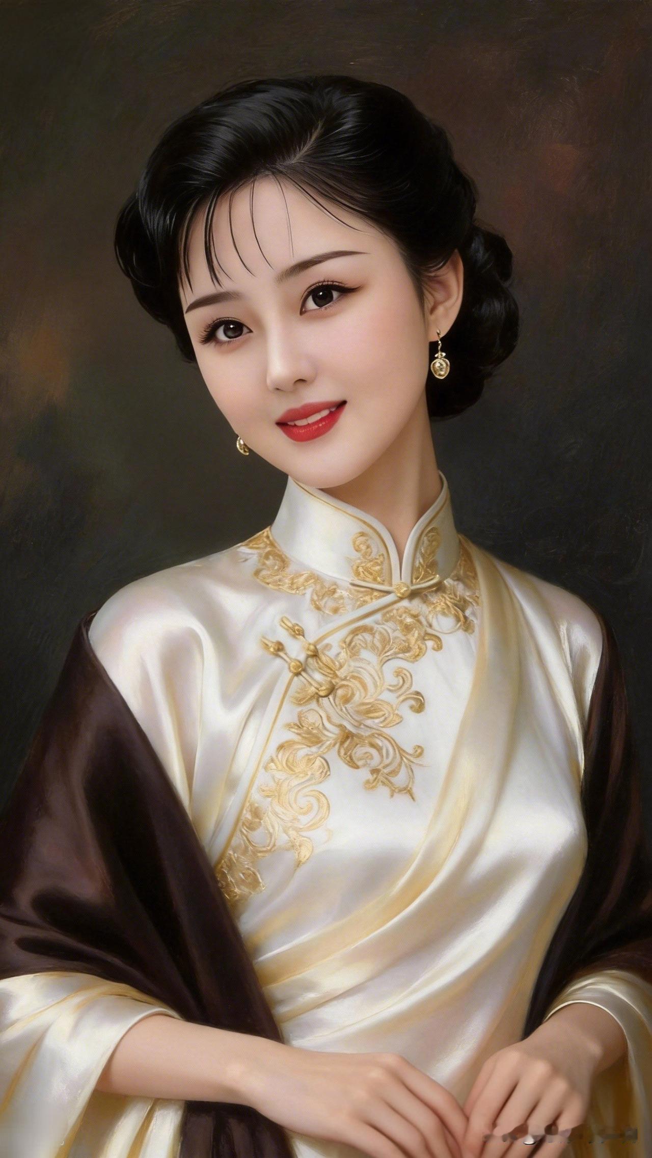 优雅古典，韵味十足，古典美人图鉴。气质穿搭怎么穿才恰到好处?