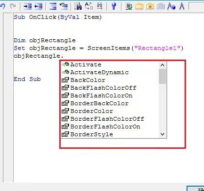西门子WINCC8.1通过VBS脚本，我们可以更改画面对象的属性，例如：坐标/长